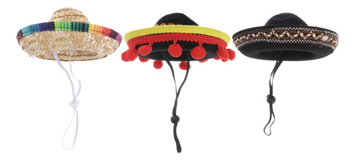 Popetpop: Set 3 Sombreros Para Perros - Estilo Único