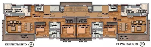 Imagen 2 de 18 de Departamento - Mart.-vias/santa Fe