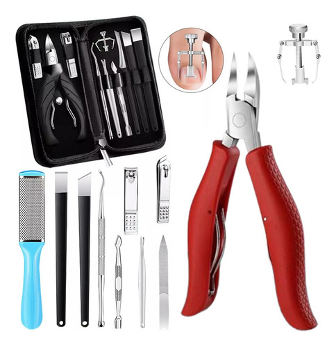. Pedicure Set De Manicure Profesional Cortar Uñas