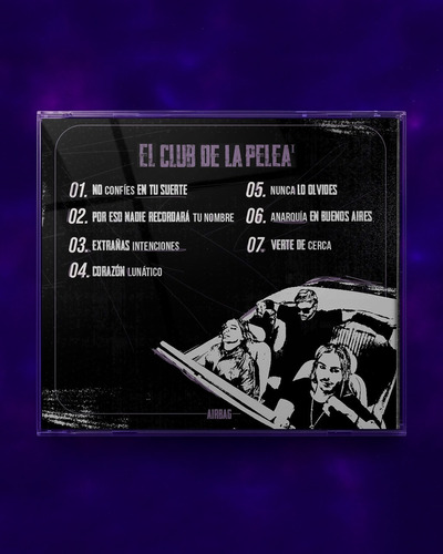 Airbag - El Club De La Pelea Cd Edición Limitada