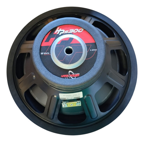 Subwoofer Automotivo 12 Pol Hard Power S300 Rms 4 Ohms Grave