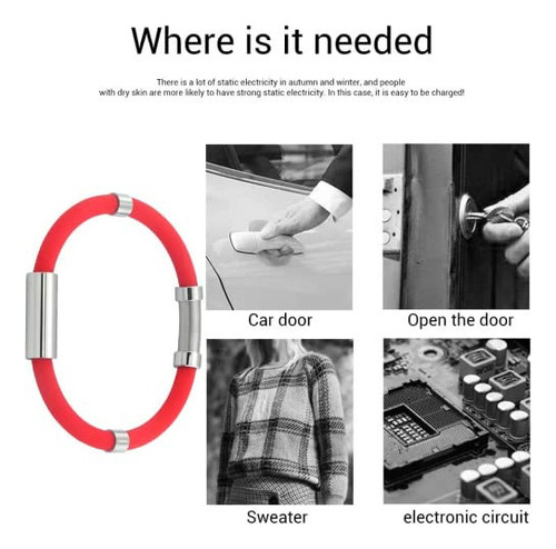 Bcletty Pulsera De Silicona, Pulsera Estática, Productos An