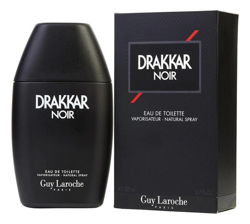 Perfume Guy Laroche Drakkar Noir Edt 200ml Original Oferta