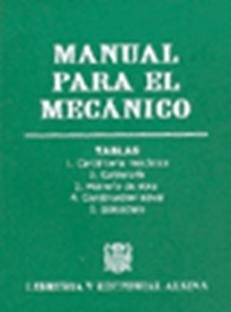 Manual Para El Mecanico (tablas-carpinteria Mecanica-calde 