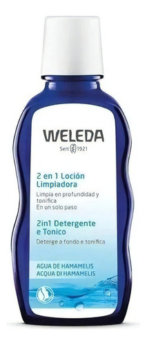 Weleda 2en1 Loción Limpiadora Desmaquillante Tonifica 100ml