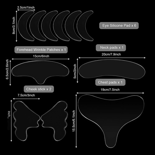 Adesivos De Silicone Anti-envelhecimento Para Rosto Para
