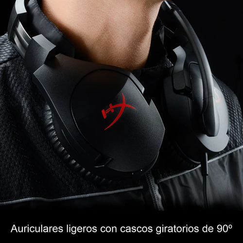 Imagen 7 de 9 de Diadema Gamer Hyperx Cloud Stinger Ps5|4 Pc Xbox 3.5mm Bk/rd