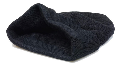 Imagen 2 de 5 de Gorro Rocky Lana Doble Liso Unisex Importado