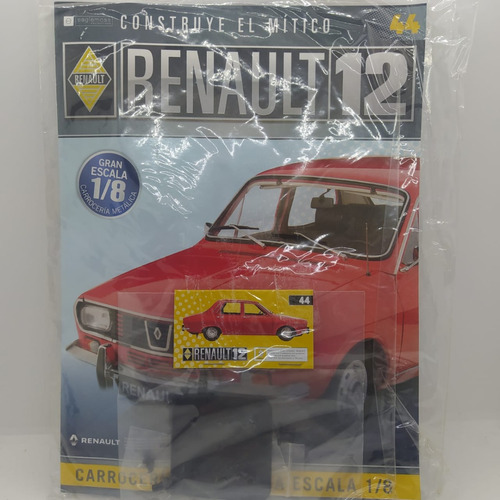 Llm - Renault 12  Para Armar 1/8 - Eaglemoss - Nro 44