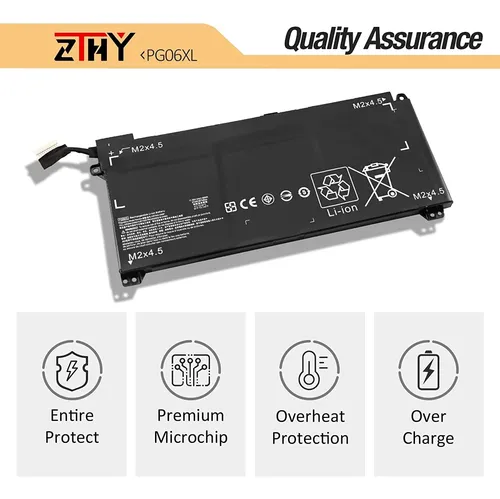 Zthy Pg06xl Batería De Repuesto Para Hp Omen 15-dh 15-dh1xxx