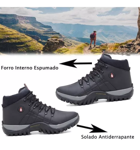 Bota Feminina Tenis Coturno Adulto Infantil Adventure TrilhaCINZA pink 31  no Shoptime