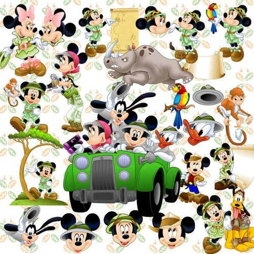 Kit Digital - Mickey Minnie Safari