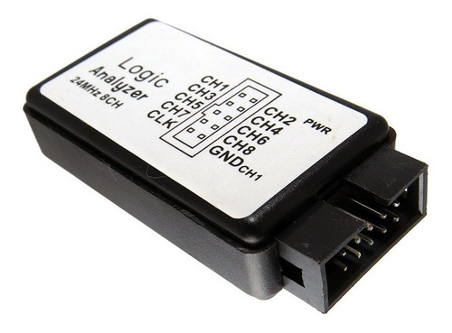 Imagen 2 de 6 de Analizador Logico Saleae 8-ch 24mhz Usb - Generico / Logic 8