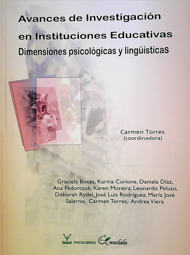 Avances De Investigacion En Instituciones Educativas  - Torr