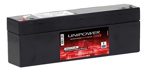 Bateria Chumbo-acido Unipower Up1223, 12v, 2,3ah, F187