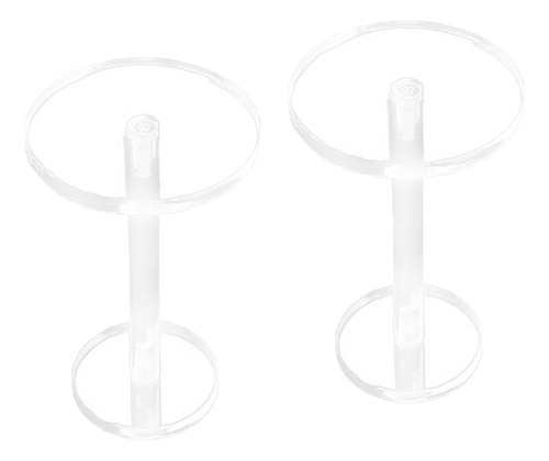 2 Uds Soportes Verticales De Exhibición De 9,5 Cm De Alto