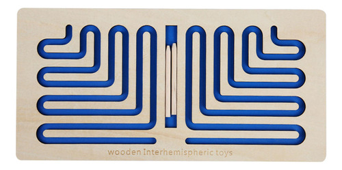 Laberinto Juego De Mesa Juguete Laberinto Juguete Azul