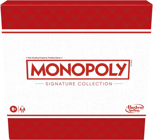 Jogo De Tabuleiro Familiar Monopoly Signature Collection ...