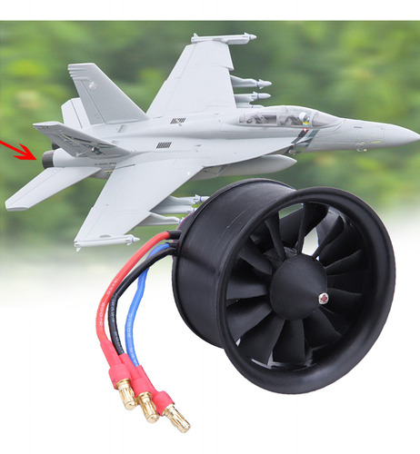 Peças De Avião Rc Para Motor De Hélice De Ventilador Edf 50m
