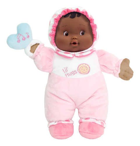 Jc Toys Lil 'hugs Hispanic Pink Soft Body - Your First Baby