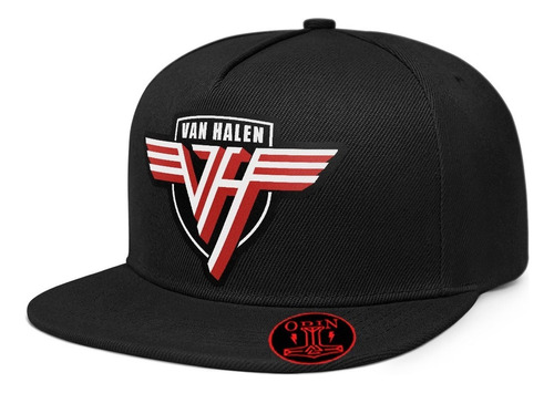 Gorra Plana Snapback Van Hallen Banda De Rock 001