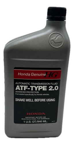 1 Lt Atf Type 2.0 Honda Transmision Automatica Xat 10 Vel