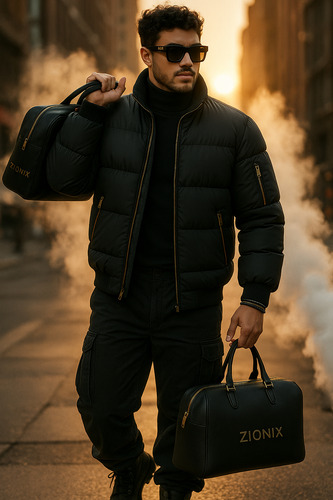 Chamarra Zionix Puffer Acolchada Hombre Repelente Overzide
