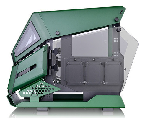 Chasis Micro Atx Thermaltake Ah T200 Green Racen