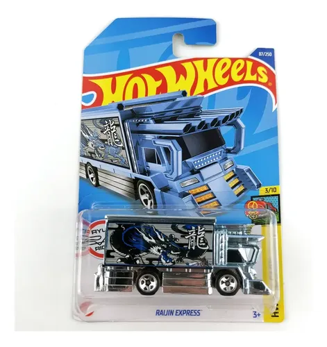 2026 Hot Wheels 22 Raijin Express Prata Preto . . | MercadoLivre