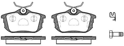 Pastillas De Freno Mitsubishi Carisma 95/04