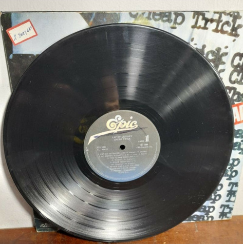 Imagem 2 de 6 de Vinil Lp Lap Of Luxury Cheap Trick 1988 Epic