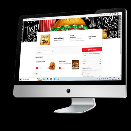 Cardápio Digital Online Para Açaí Hamburgueria Pizzaria