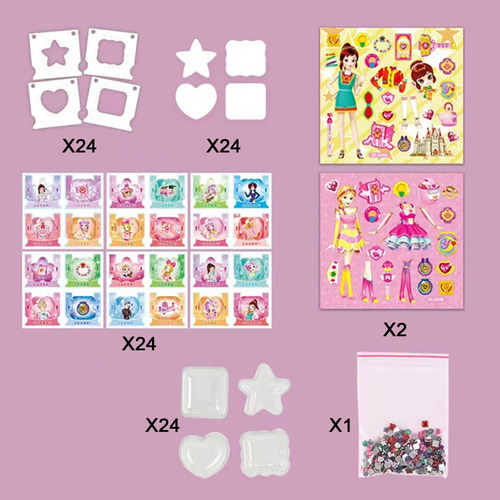 Pegatinas Diy Para Niños Pequeños, Fabricación Artesanal