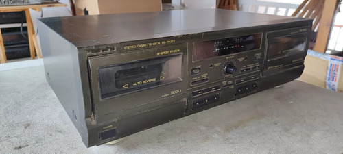 Deck Casetera Doble Technics Rs-tr373 Enciende! P/reparar! (Usado)