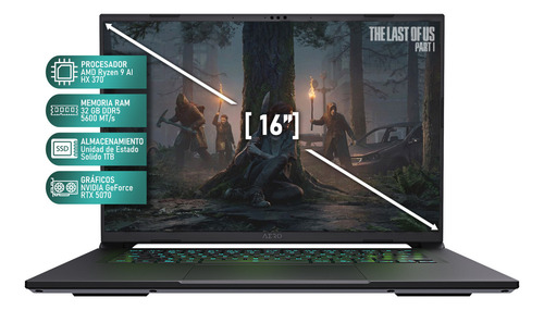 Laptop Gamer Gigabyte Aero X16 Nvidia Geforce Rtx 5070 Amd Ryzen Ai 9 Hx 32gb Ram 1tb Ssd Windows 11 Home