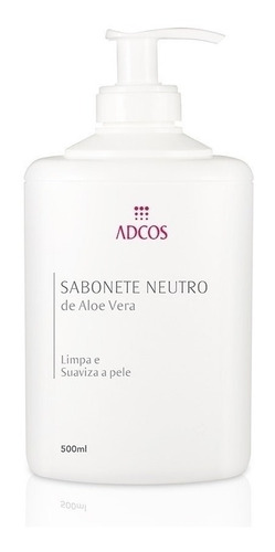 Sabonete Neutro De Aloe Vera 500ml Adcos