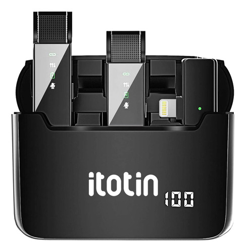 Micrófono Lavalier Inalámbrico iPhone/iPad, Mini Micr...
