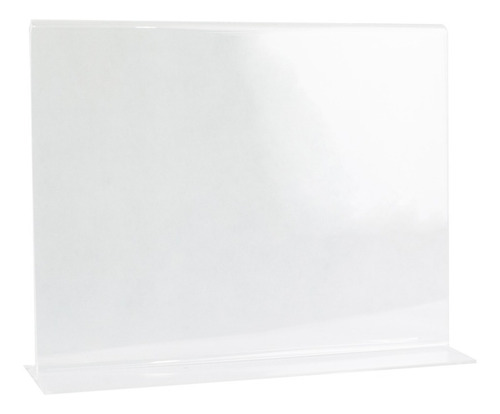 Imagen 2 de 3 de Porta Menu Acrílico Restaurantes Carta Horizontal