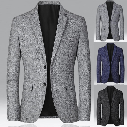 Chaqueta Slim Business De Alta Gama Para Hombre 2023 Nueva [