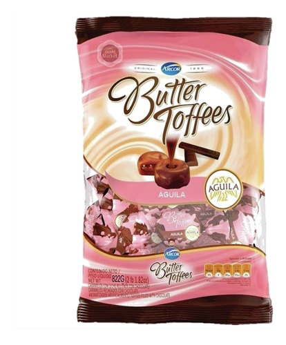 Caramelos Arcor Butter Toffees Aguila