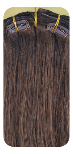 Extensiones De Cabello Humano 100% Natural 8 Cortinas Clip