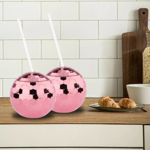 Bola De Purpurina Vaso De Plástico Agua 12 Piezas