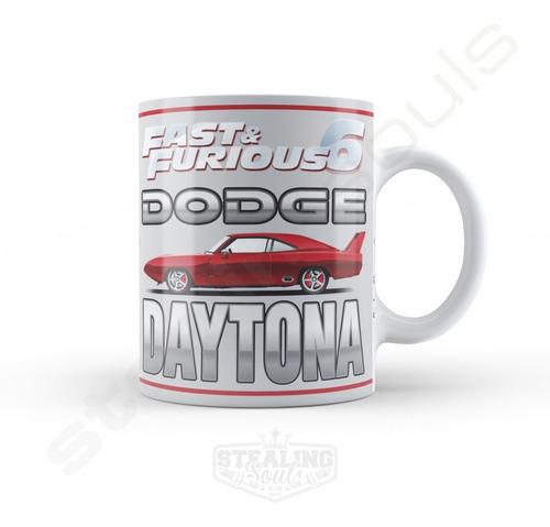 Taza | Fast Furious / Rapido Furioso | Dodge Charger Daytona