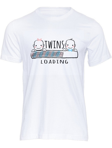 Imagem 1 de 1 de Camiseta Gêmeos Twins Fashion Moda Estilo Look Tshirt