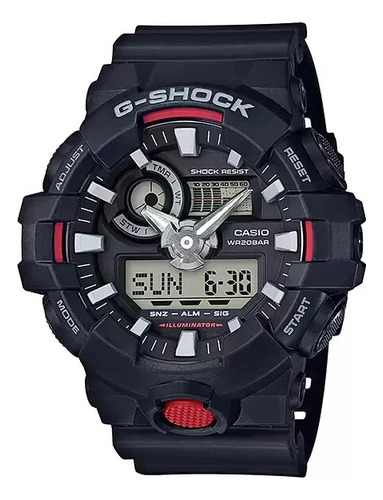 Reloj Analógico Y Digital Casio G-shock Para Hombre, Ga-700-