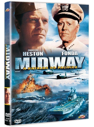 Dvd - Midway - A Batalha Do Pacífico - Charlton Heston