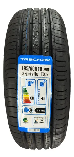 プリプリ　19インチ② Pneu Tracmax 195/60r16 89h X-privilo Tx5 Aircross Argo | MercadoLivre