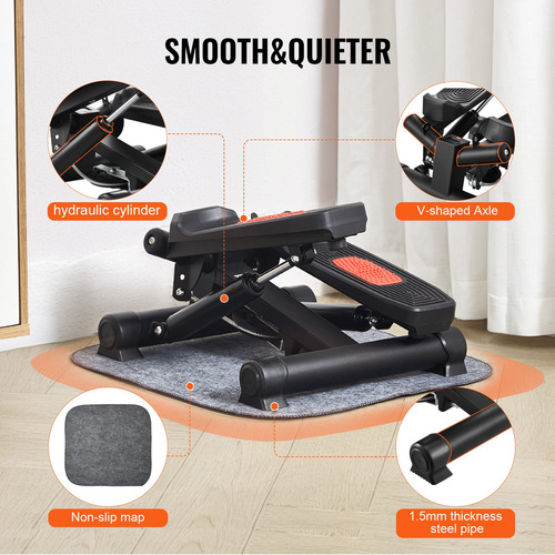 Stepper Hacer Ejercicio Mini Twist Stepper Banda Resistencia
