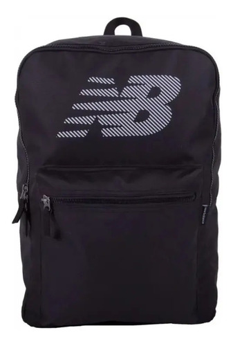 Mochila Deportiva New Balance Reforzada Liviana Color Negro