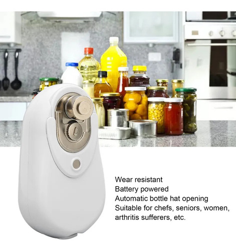 Abridor De Latas Eléctrico Con Un Toque, Portátil, Automátic